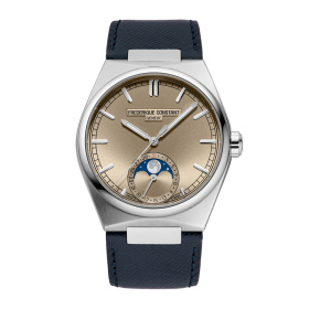 Montre Frederique Constant Highlife Moonphase Date Manufacture FC-716RG3NH6 39 mm Automatique Cadran Champagne