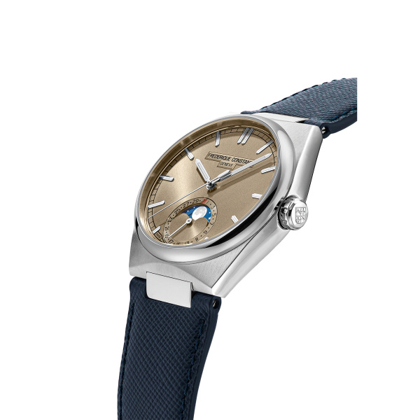 Montre Frederique Constant Highlife Moonphase Date Manufacture FC-716RG3NH6 39 mm Automatique Cadran Champagne