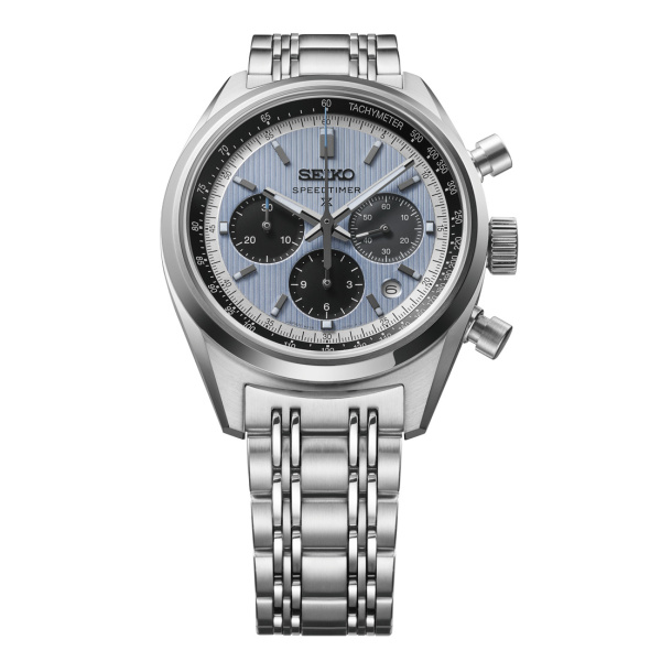 Montre Seiko Prospex Speedtimer HBD001J1 42 mm Chronographe Automatique Cadran Bleu