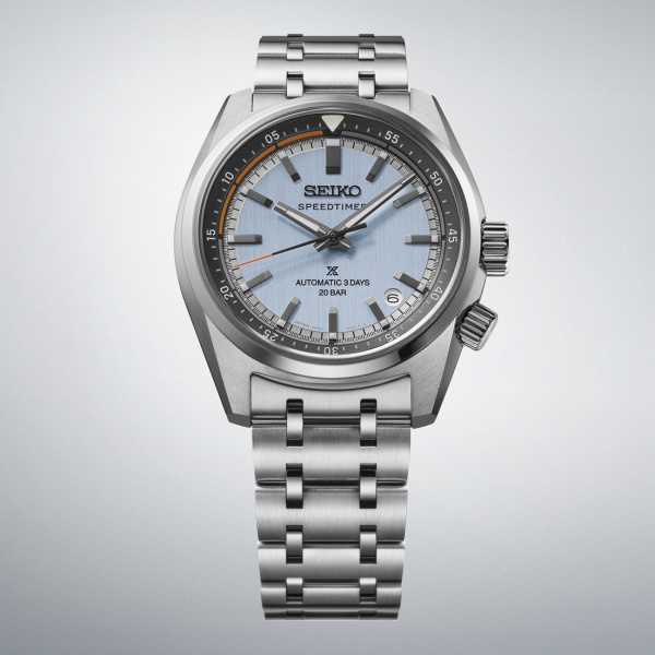 Montre Seiko Prospex Speedtimer HBC003J1 39,5 mm Automatique Compte à Rebours Cadran Bleu