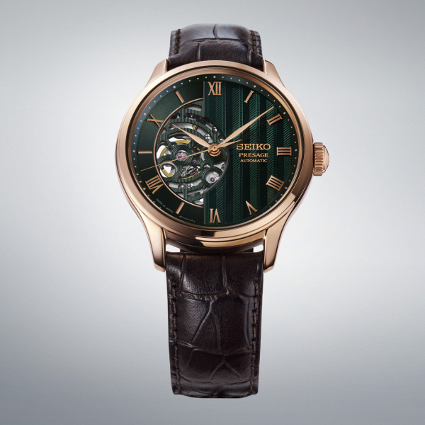 Montre Seiko Presage Japanese Garden HCB007J1 Cadran Vert 41,8 mm