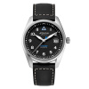 Montre Alpina Startimer Pilot Solarmetre 38 mm Cadran Noir Cuir