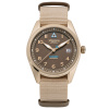 Montre Alpina Startimer Pilot Solarmetre 38 mm PVD Champagne NATO