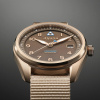 Montre Alpina Startimer Pilot Solarmetre 38 mm PVD Champagne NATO