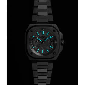 Montre BELL & ROSS BR-X5 METEORITE Bracelet Acier Édition Limitée
