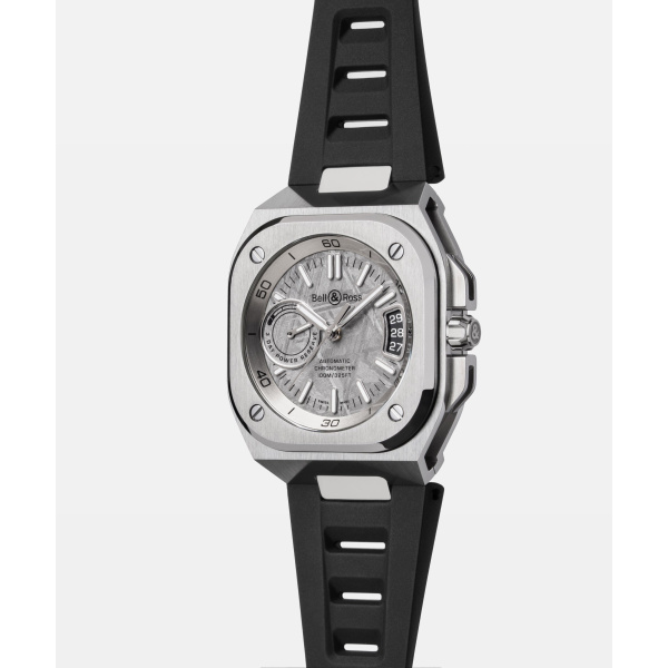 Montre BELL & ROSS BR-X5 METEORITE Bracelet Caoutchouc Édition Limitée