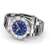 Montre Gallet Flying Officer Automatic 40 mm Cadran Bleu Bracelet Acier