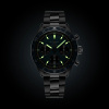 Montre Gallet Multichron Pilot 42 mm Cadran Bleu Bracelet Acier