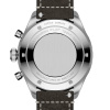 Montre Gallet Multichron Pilot 42 mm Cadran Bleu Bracelet Cuir Gris