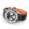 Montre Gallet Multichron Sport 41 mm Cadran Noir Bracelet Cuir Noir