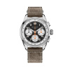 Montre Gallet Multichron Sport 41 mm Cadran Noir Bracelet Cuir Vert