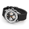 Montre Gallet Multichron Sport 41 mm Cadran Noir Bracelet Caoutchouc Noir
