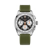 Montre Gallet Multichron Sport 41 mm Cadran Noir Bracelet Caoutchouc Vert