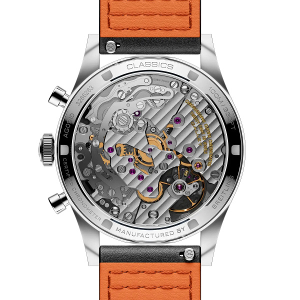 Montre Gallet Classics Tribute to Silverlight 38 mm Cadran Argenté Bracelet Cuir Noir