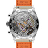 Montre Gallet Classics Tribute to Multichron 45 38 mm Cadran Noir Bracelet Tissu Beige