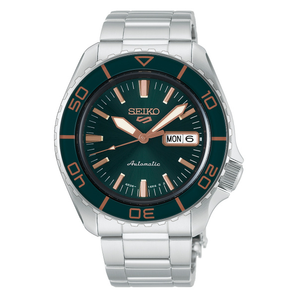 Montre Seiko 5 Sports SKX HDB005K1 42,5 mm Automatique Cadran Vert
