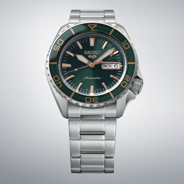 Montre Seiko 5 Sports SKX HDB005K1 42,5 mm Automatique Cadran Vert