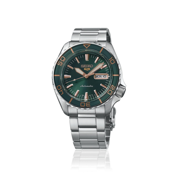Montre Seiko 5 Sports SKX HDB005K1 42,5 mm Automatique Cadran Vert