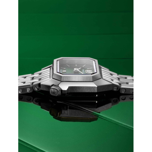 Montre MARCH LA.B Mini Mansart Forest Bracelet Acier