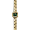 Montre MARCH LA.B Mini Mansart Emerald Bracelet Acier Doré