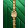 Montre MARCH LA.B Mini Mansart Emerald Bracelet Acier Doré
