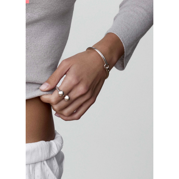 Bague Ginette NY Baby Bubble Ring argent 925