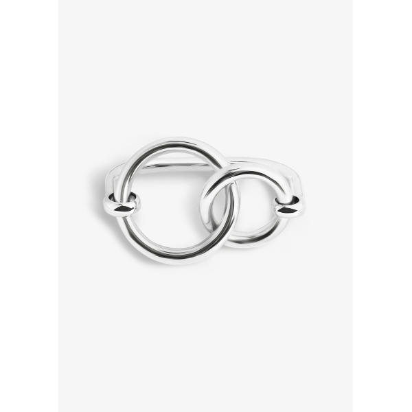 Bague Ginette NY Double Fusion Ring argent 925