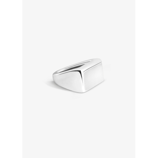 Bague Ginette NY Rectangle Signet argent 925