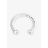 Bracelet Ginette NY Bubble Bangle argent 925