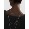 Collier Ginette NY Rolo Chain Bold argent 925 43 cm