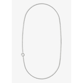 Collier Ginette NY Rolo Chain Thin argent 925 80 cm