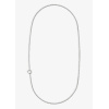 Collier Ginette NY Rolo Chain Thin argent 925 80 cm