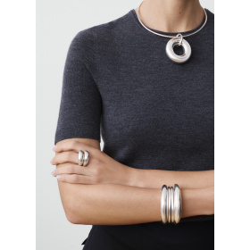 Collier Ginette NY Choker With Hook argent 925