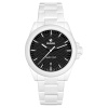 Montre Rado Captain Cook Discover 40,7 mm Automatique Céramique Blanche Cadran Noir