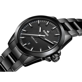 Montre Rado Captain Cook Discover 40,7 mm Automatique Céramique Noire Cadran Noir