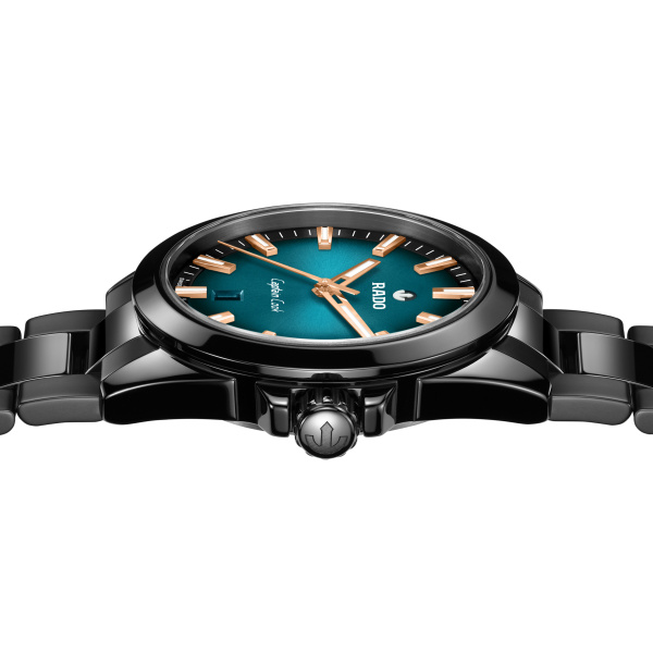 Montre Rado Captain Cook Discover 40,7 mm Automatique Cadran Dégradé Bleu