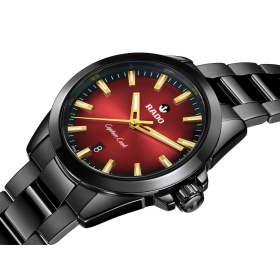 Montre Rado Captain Cook Discover 40,7 mm Automatique Cadran Dégradé Rouge
