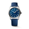 Montre Longines Spirit Pilot Automatique 39 mm Cadran Bleu Mat Bracelet Caoutchouc