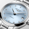 Montre Longines Master Collection 34 mm Automatique Cadran Bleu Givré Index Diamants