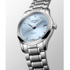 Montre Longines Master Collection 34 mm Automatique Cadran Bleu Givré Index Diamants
