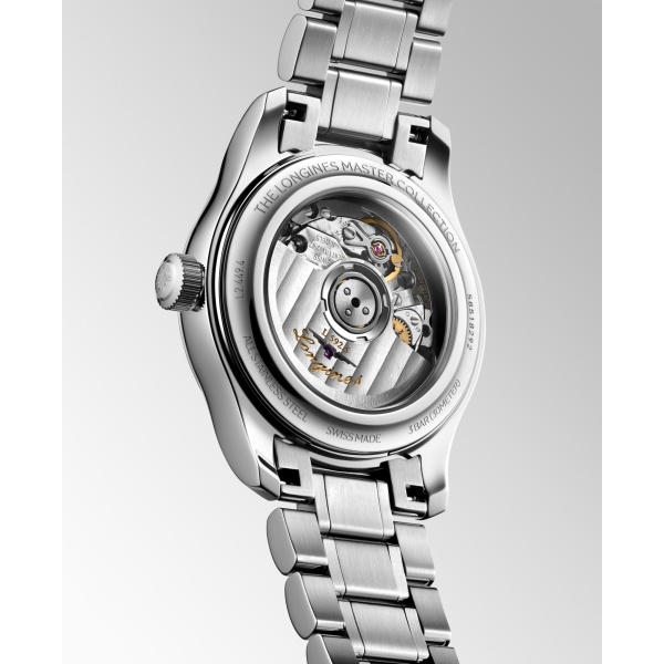Montre Longines Master Collection 30 mm Automatique Cadran Bleu Givré Index Diamants