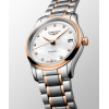 Montre Longines Master Collection 34 mm Automatique Acier et Or Rose Cadran Nacre