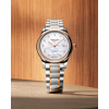 Montre Longines Master Collection 30 mm Automatique Acier et Or Rose Cadran Nacre