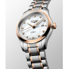 Montre Longines Master Collection 30 mm Automatique Acier et Or Rose Cadran Nacre