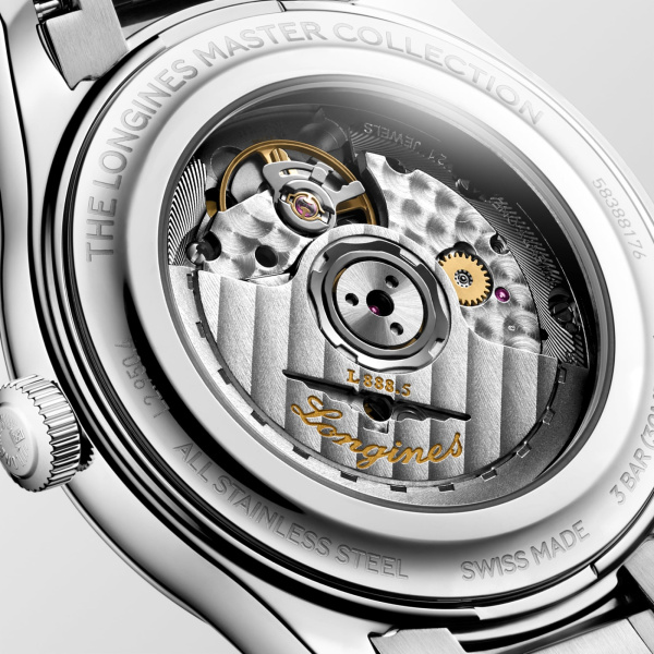 Montre Longines Master Collection 41 mm Automatique Cadran Bleu Clair Grain d'Orge
