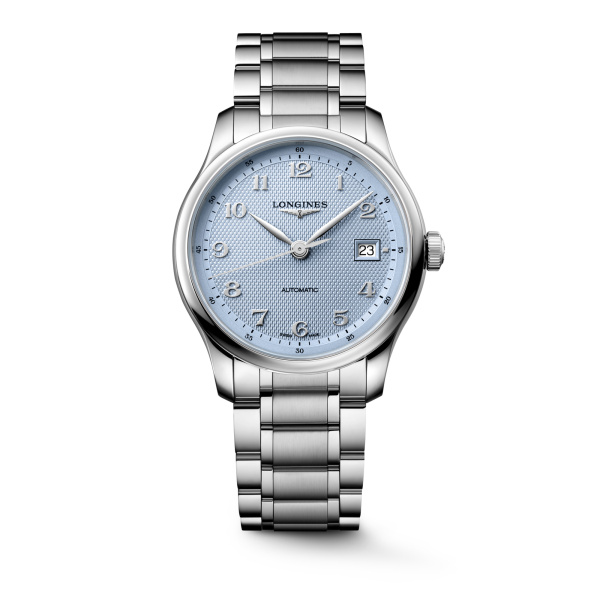 Montre Longines Master Collection 39 mm Automatique Cadran Bleu Clair Grain d'Orge