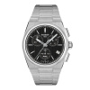 Montre Tissot PRX Quartz Chronograph 41 mm Cadran Noir Bracelet Acier