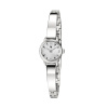 Montre Lip Henriette 18 mm Cadran Argenté Bracelet Jonc Acier
