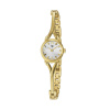 Montre Lip Henriette 18 mm Cadran Argenté Bracelet Bijou Doré