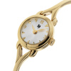 Montre Lip Henriette 18 mm Cadran Argenté Bracelet Bijou Doré